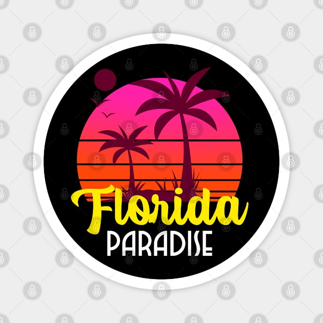 Florida Beaches Magnet by Screamingcat